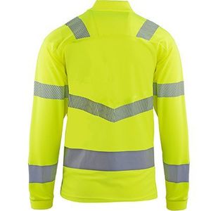 Yellow Ls Hi-Vis Polo Shirt M