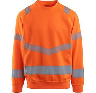 Orange Hi-Vis Sweatshirt 2Xl