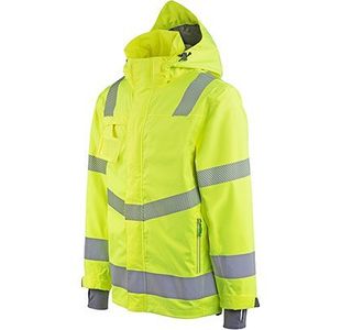Ylw Waterproof Hi-Vis Coat 2Xl