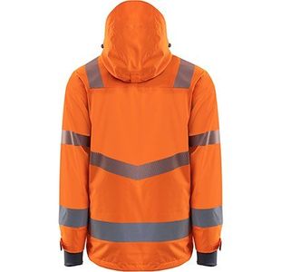 Org Waterproof Hi-Vis Coat S