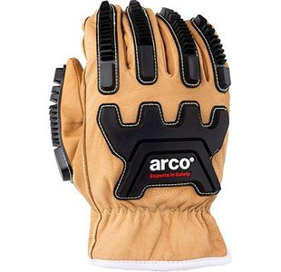 Leather Cr Impact Gloves 1Pr M