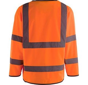Org Long-Sleeve Hi-Vis Vest 4Xl
