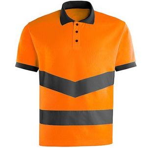 Orange Hi-Vis Polo Shirt 4Xl