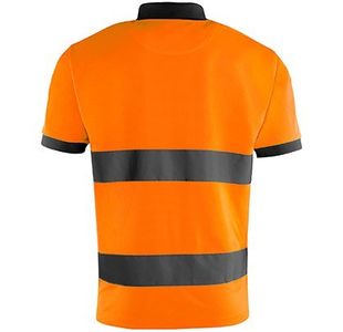 Orange Hi-Vis Polo Shirt 5Xl