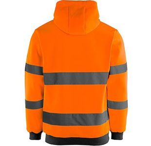 Orange Hi-Vis Hoodie M