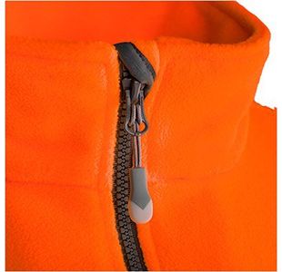 Orange Hi-Vis Fleece Jacket 4Xl