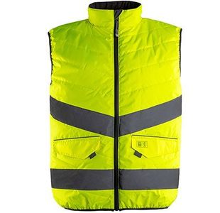 Hi-Vis Bodywarmer Yellow M
