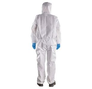 Sms Type 5/6 White Chem Coverall 4Xl