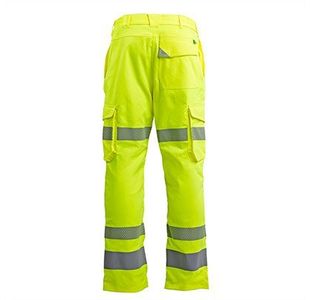 Ylw Hi-Vis Cargo Trousers 44R