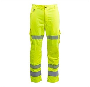 Ylw Hi-Vis Cargo Trousers 40S