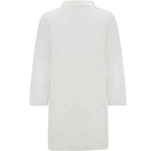 White Sf Disb Visitors Coat M Pk25