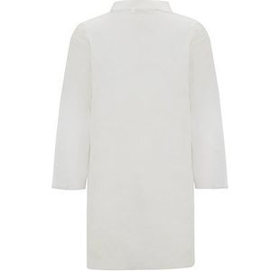 White Disb Visitors Coat L Pk25