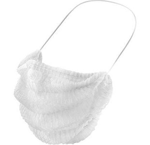 White Beard Nets Pk100