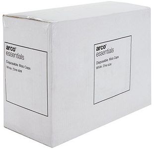 White Disposable Mob Caps Pk2000