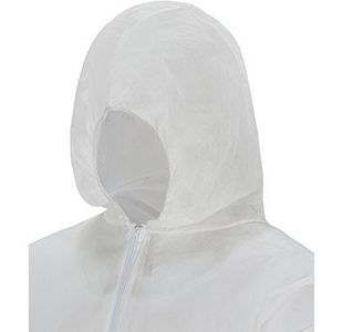 White Lwt Disposable Overalls 3Xl