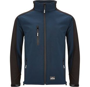 Trail Navy/Blk Softshell Jacket 4Xl