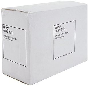 Yellow Disposable Mob Caps Pk2000
