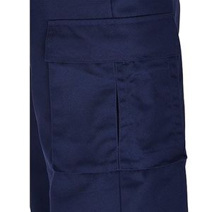 Mens Navy Cargo Trousers 40R