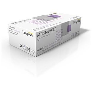 Purple Nitrile Disb Gloves M Pk100