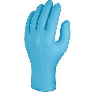 Utah Blue Pf Nitrile Gloves S Pk100