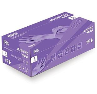 Iris Pur Pf Nitrile Gloves S Pk100