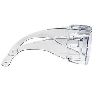 Clear Visitor Saf Overglasses Pk10