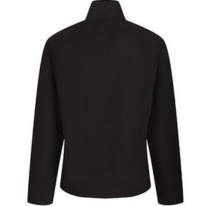 Mens Blk Recycled Fleece Jacket L