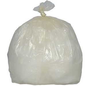 Clear 70L Medium-Duty Bin Bag Pk200