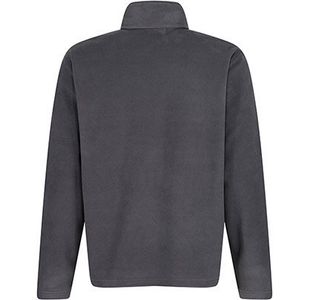 Mens Grey Qzip Micro Fleece Jacket L