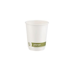 Planet 8Oz Db Wall No-Plstc Cups P25