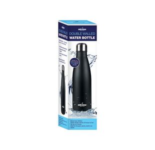 Drinking Bottle S/Steel 500Ml Blk