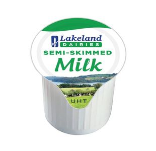 Lakeland Semi-Skim Milk Pots Pk120