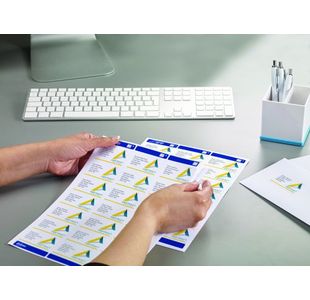 Avery Lsr Add Lbls Wht 21L/Sht Bx500