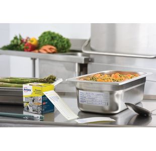 Avery Printed Food Trace Label Pk300