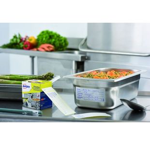 Avery Printed Food Trace Label Pk300
