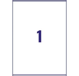 Avery Clear Laser Lbl L7567-25 25Sht