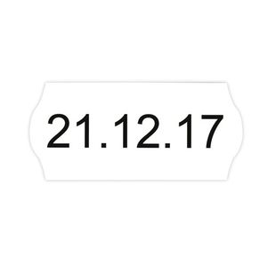 Avery White 1 Line Label Permanent