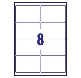 Avery Ul Res Labels 74X105Mm Pk160