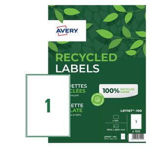 Avery Ship Lsr Lbl 199.6X289.1 Pk100