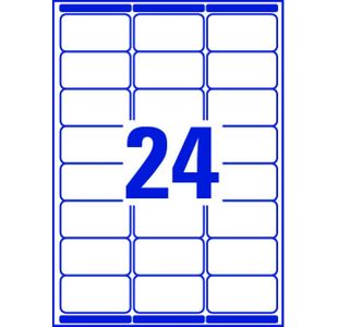 Avery 64X34Mm Laser Address Lbl 24Sh