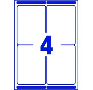 Avery Lsr Lbls 139X99.1 Wht Pk1000