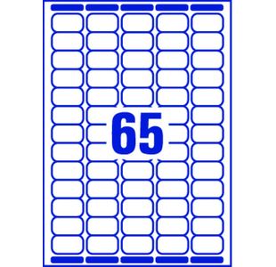 Avery Laser Mini Address Labels 65Tv