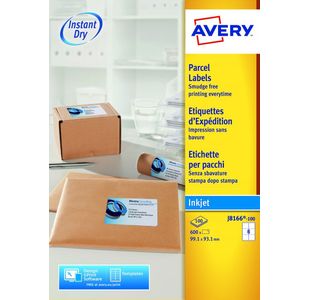 Avery Ijet Addr Lbl 6Tv Pk100 Wht