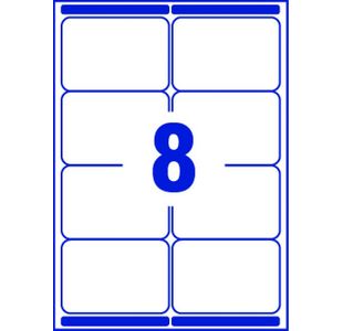 Avery Lsr Add Lbls Wht 8L/Sht Bx 250