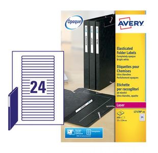 Avery Eurofolio File Label