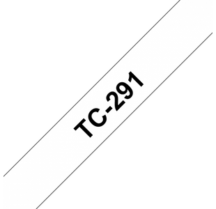 Brother Tc-291 Tpe 9Mm Blk/Wht Tpe
