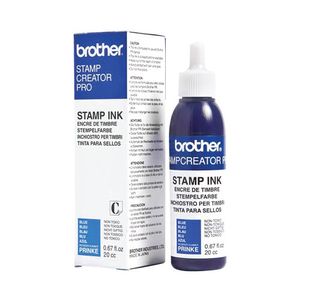 Brother Stamp Ink Refill Blue Prinke