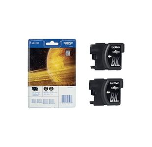 Brother Lc1100Bk Ink Cart Twnpk Blk