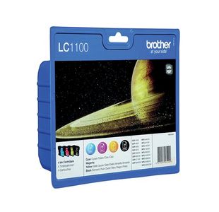 Brother Lc1100 Ink Carts Mpk Cmyk