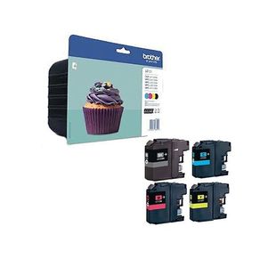 Brother Lc123 Ink Cart Mpk Cmyk